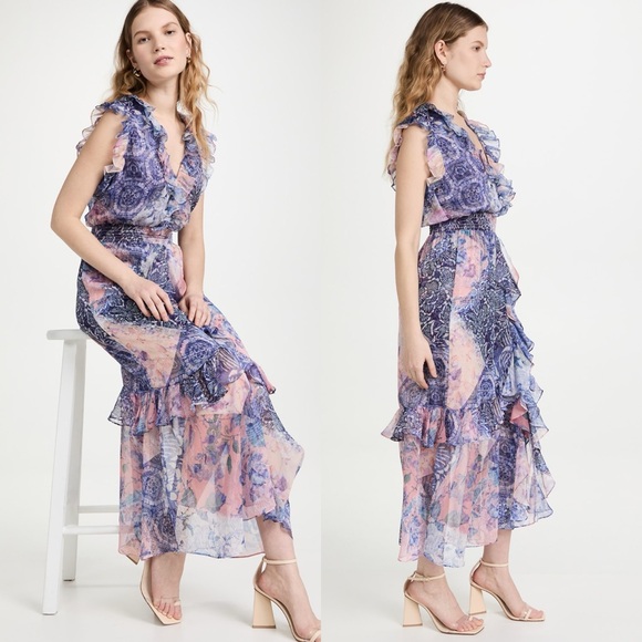 MISA | Kidada Patchwork Dress Large - Picture 11 of 13